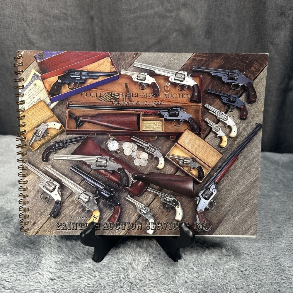 Vintage Faintich Auction Collector Firearms Auction Catalog 1999 Pistols Rifles